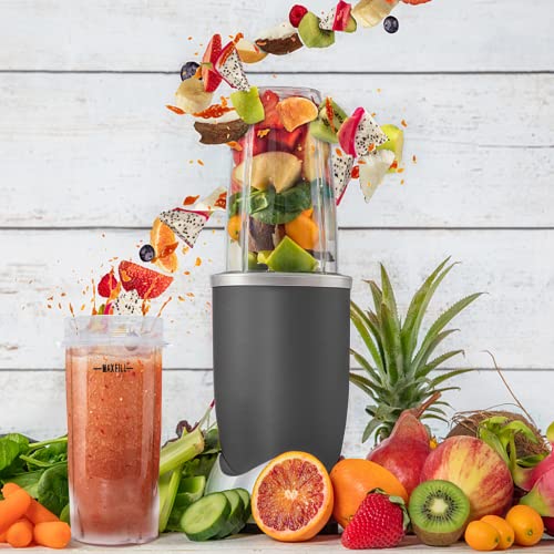 Wadoy 16oz Blender Cup Set Compatible with Ninja Replacement Parts, Single Serve Blender Cups+Sip & Seal lids for QB3001SS Fit Compact Personal QB3000 BL660 BL740 BL770 BL780 BL810 - Image 2