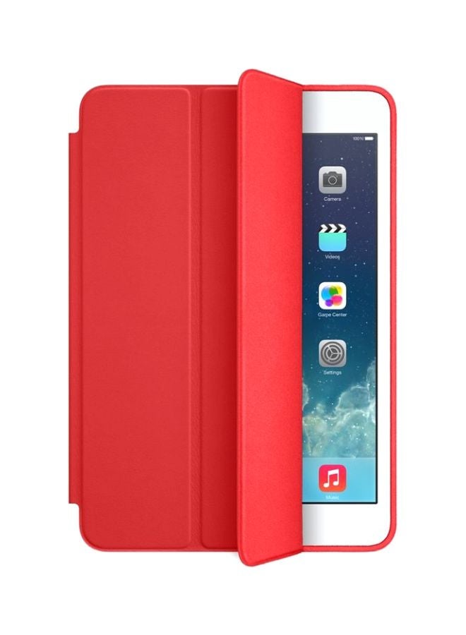 NIBEMINENT Protective Stand Flip Cover For Apple iPad Mini 4 Red 