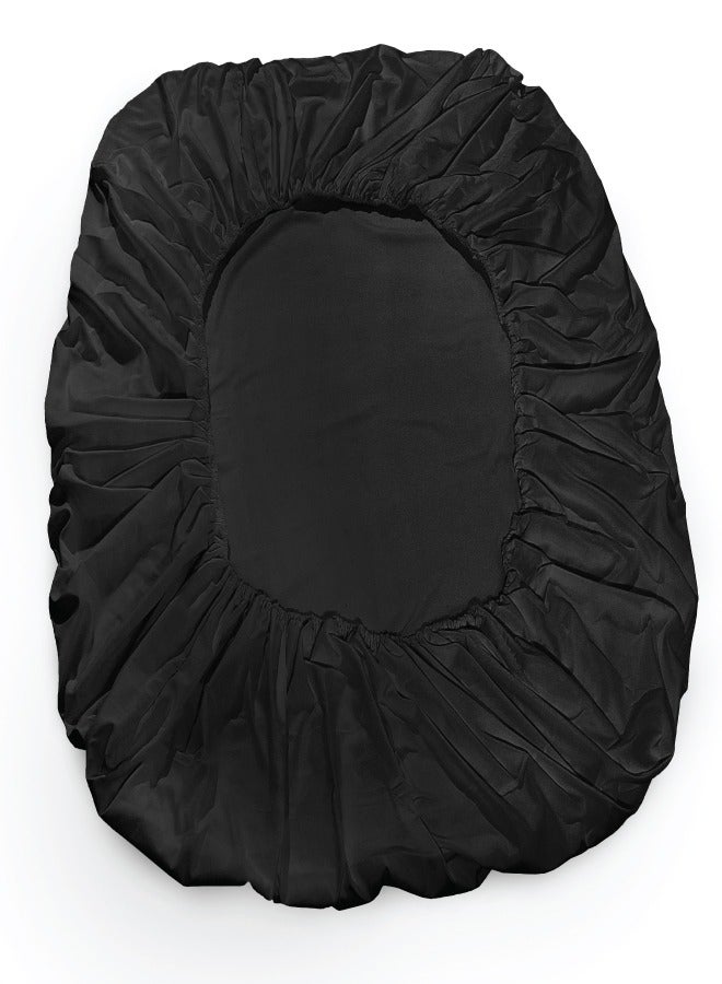 القيلولة زين ملاءة سرير سيستا زين المصنوعة من الألياف الدقيقة - جيب عميق 30 سم، مقاومة للتجاعيد، قابلة للغسل في الغسالة، ناعمة ومريحة ومقاومة للبهتان - مثالية لنوم هانئ ومريح - Image 2