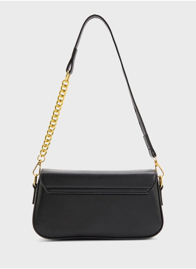 ELLA Chain Detail Strap Crossbody  - Image 2