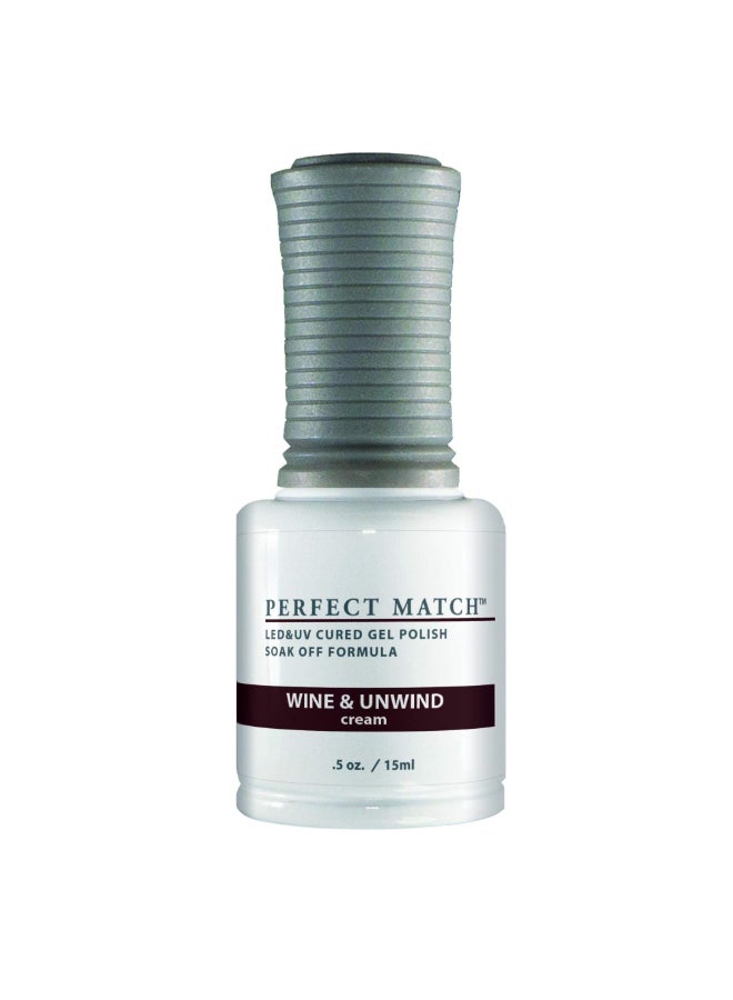 LeChat Perfect Match Gel Polish Wine Unwind 05 Fl Oz - Image 2