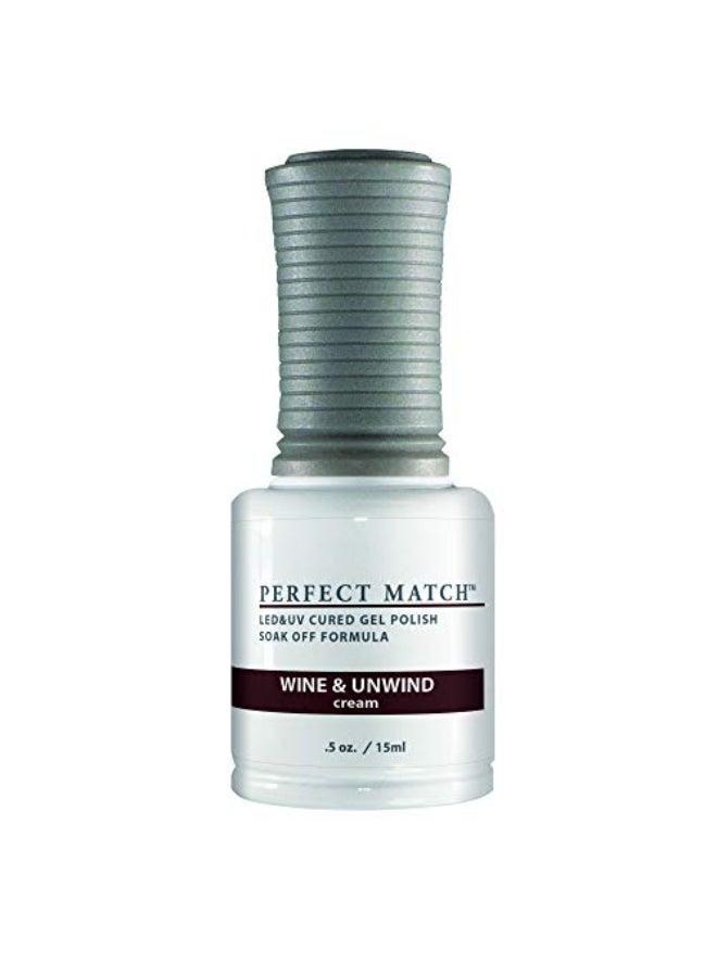 LeChat Perfect Match Gel Polish Wine Unwind 05 Fl Oz - Image 1