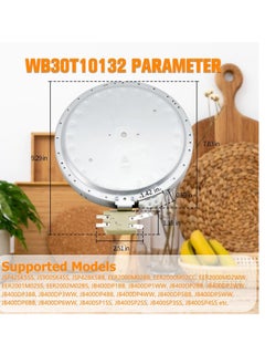 Generic WB30T10132 WB30T10128 Element Radiant Replacement for GE Oven Range Stove Cooktop Replace 1536600 AP4416172 AH2321566 EA2321566 PS2321566 (1 Pack)  - Image 2