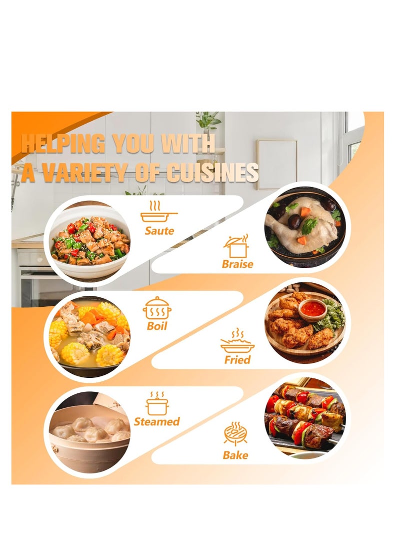 WB30T10132 WB30T10128 Element Radiant Replacement for GE Oven Range Stove Cooktop Replace 1536600 AP4416172 AH2321566 EA2321566 PS2321566 (1 Pack) - Image 3