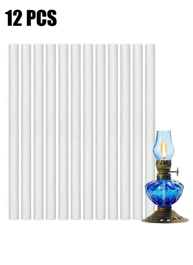 HY 12 Pcs Replacement Fiberglass Wick For Wine Bottle Tiki Torches Patio Lighting Garden Lights Oil Lamps  - Image 1