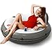 QPAU Inflatable Tube 04 mm Thickened PunctureResistant Heavy Duty Float River Raft with Ergonomic Backrest Mesh Bottom 2 Cup Holders for Family Friends Lake Float - Image 3