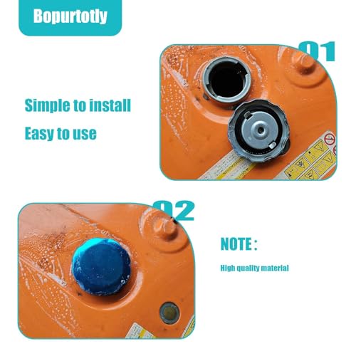 Bopurtotly 0G84300105 Generator Fuel Cap, 1 Pack Vented Gas Fuel Cap for Generac GP5500 GP2600 Harbor Freight Predator 4000W 6500W, Leak Proof Rust Resistant Fuel Tank Cap - Image 4