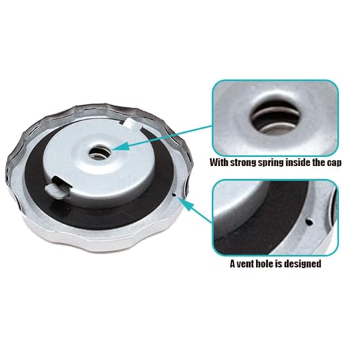 Bopurtotly 0G84300105 Generator Fuel Cap, 1 Pack Vented Gas Fuel Cap for Generac GP5500 GP2600 Harbor Freight Predator 4000W 6500W, Leak Proof Rust Resistant Fuel Tank Cap - Image 3