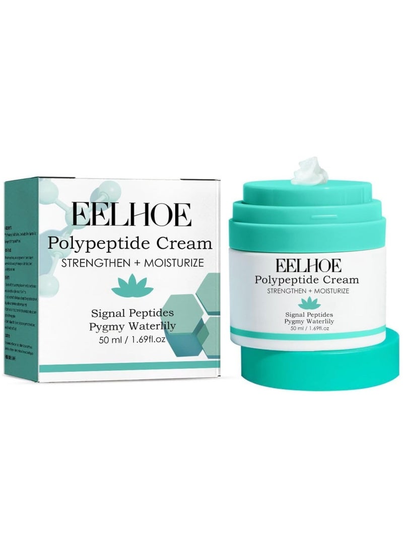 EELHOE 1pc 50ml Eelhoe Moisturizing Cream Nourishing & Moisturizing Skin Brightening & Whitening Hydrating Absorbing Face Cream - Image 1