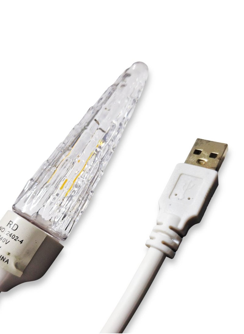 Generic - USB Reading Lamp, Portable Mini LED Reading Light, with 360° Rotatable Flexible Neck , Reading Lamp for Computer Home Study , Office, Reading, Travel, Stairs, Books - Image 1