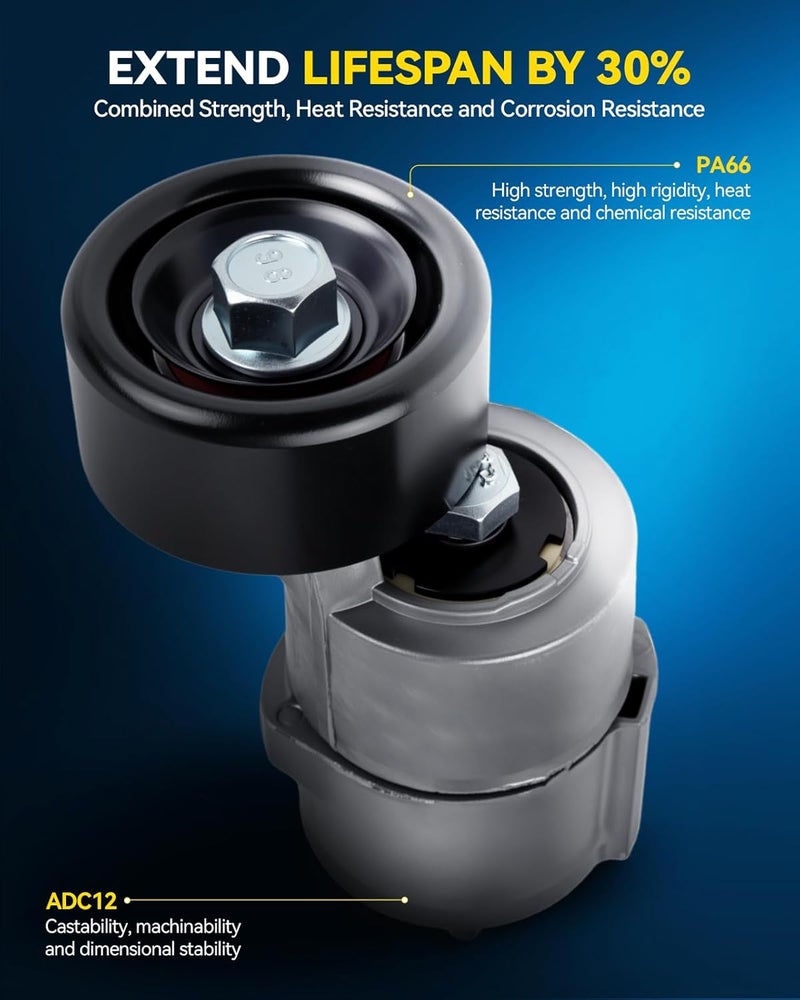 PHILTOP Belt Tensioner Pulley Assembly - Image 5