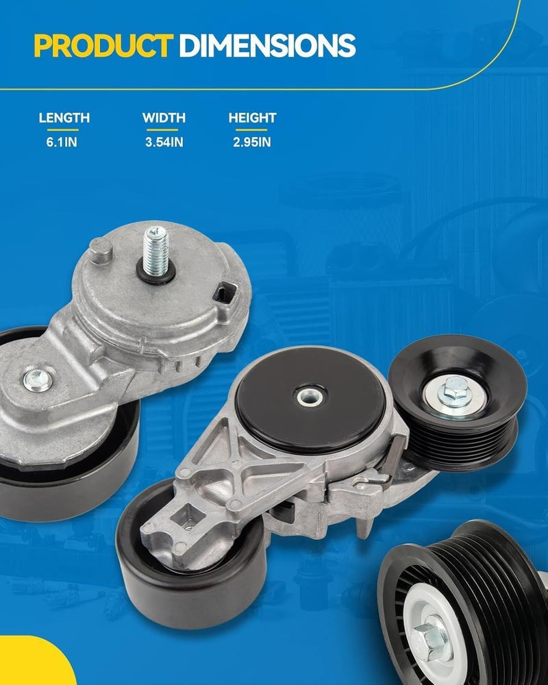 PHILTOP Belt Tensioner Pulley Assembly - Image 4