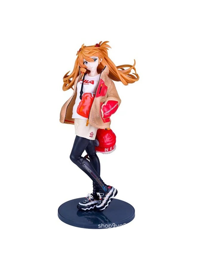 Decoration Children's Toy Gospel Woman Warrior Tide Clothing Auska Hand-made Model Animation Peripheral Collection Decoration Gift-Color:Shenli Linghua Bag  - Image 2
