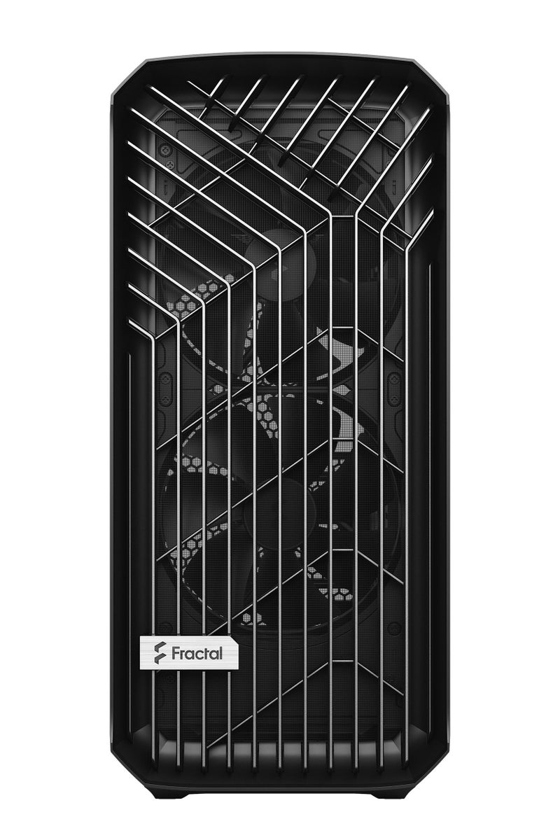 Fractal Design Torrent Black RGB TG Light Tint Full Tower ATX Case, High-Airflow Steel Chassis, Dual Tempered Glass Side Panels, USB-C 3.1 Gen 2, 7 PCI Slots, PSU Bottom Mount, Advanced PWM Fan Hub, Black | FD-C-TOR1A-01 - Image 2