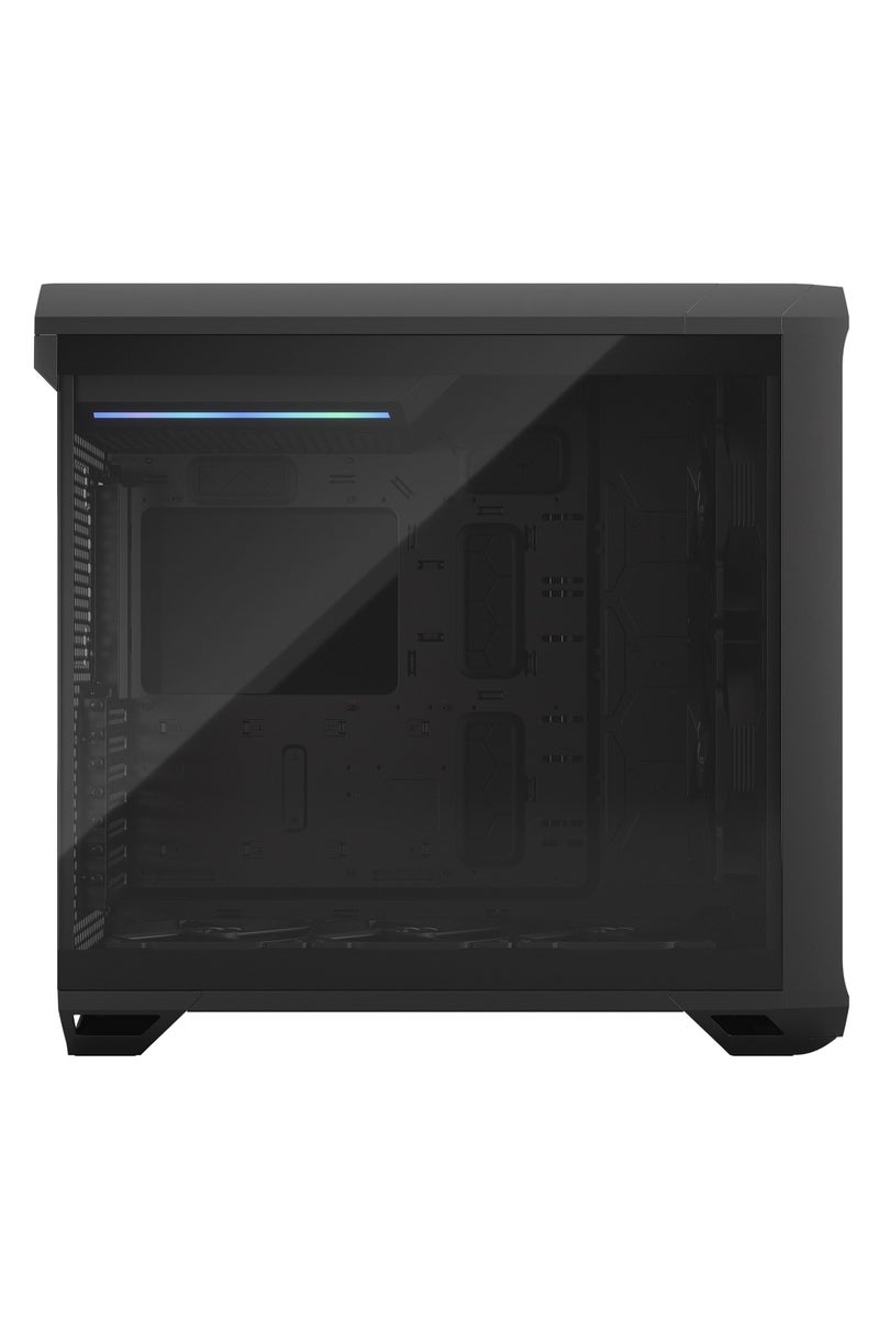 Fractal Design Torrent Black RGB TG Light Tint Full Tower ATX Case, High-Airflow Steel Chassis, Dual Tempered Glass Side Panels, USB-C 3.1 Gen 2, 7 PCI Slots, PSU Bottom Mount, Advanced PWM Fan Hub, Black | FD-C-TOR1A-01 - Image 4