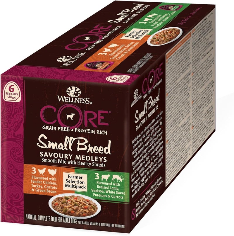 Dog Wet Food Multipack Small Breed 6x85g