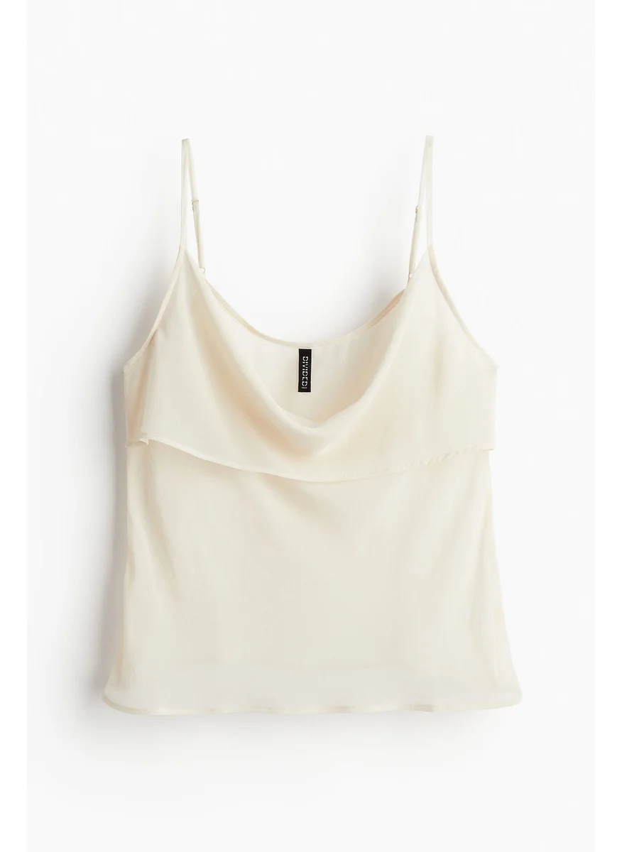 اتش اند ام Cowl-Neck Strappy Top