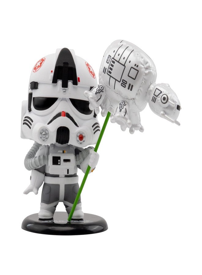 YuMe Star Wars Balloon Cosbi Bobble Head Collectible Mini Figure & Accessories | Blind Box Collection | Official Merchandise | Surprise Toy Gift | Collect All 9 Figures (8 Plus 1 Rare Chase) - Image 2