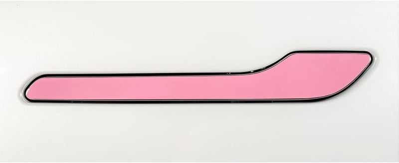 Custom Cut Graphics Door Handle Wrap for Tesla Model 3/Y (Satin Pink) - Image 1