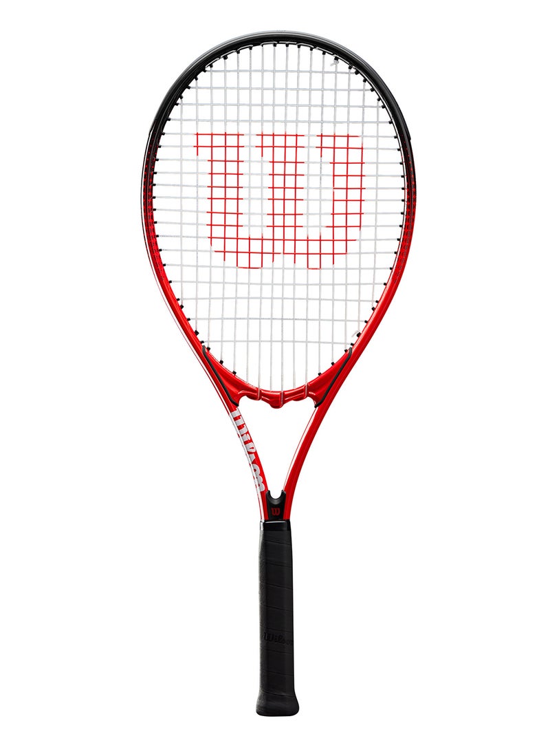 Wilson - Pro Staff Precision Xl 110 Tennis Racket, 16x19, Adults, Beginners/ Intermediate - Black/ Red - Image 1