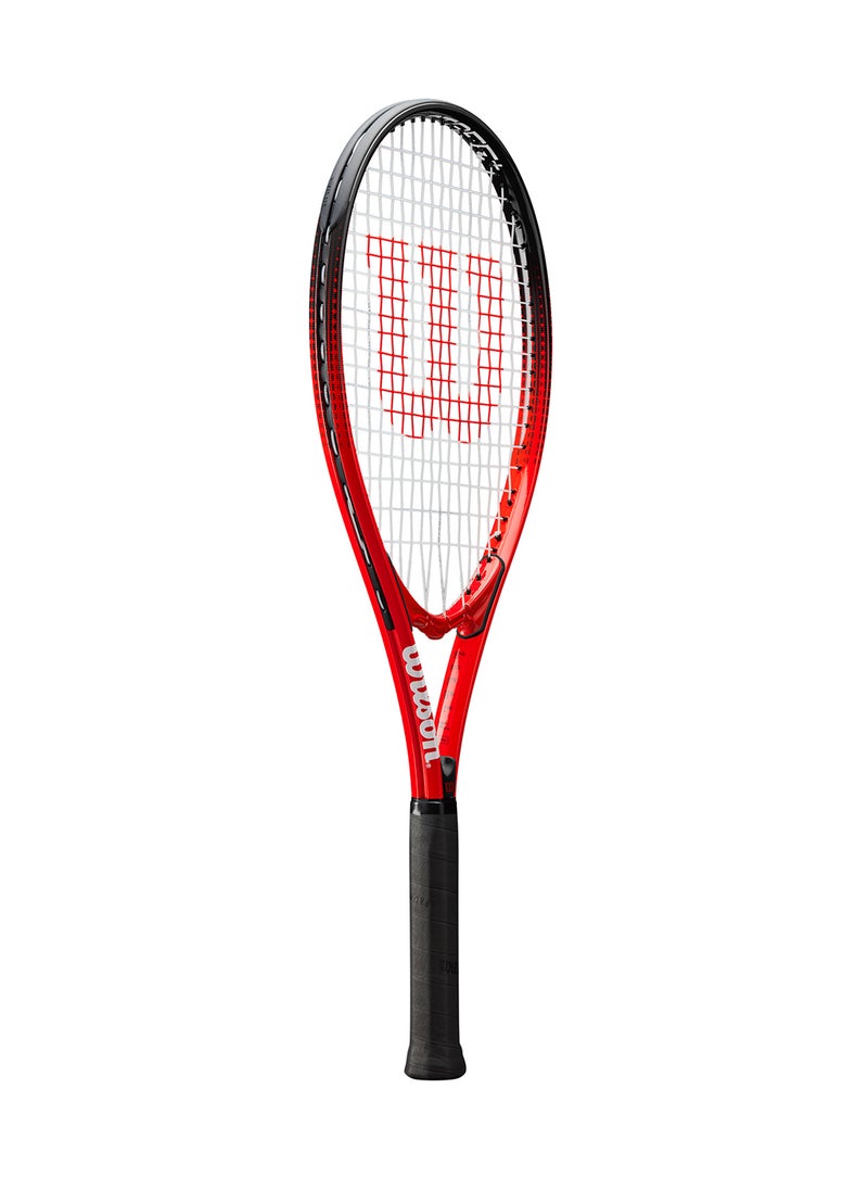 Wilson - Pro Staff Precision Xl 110 Tennis Racket, 16x19, Adults, Beginners/ Intermediate - Black/ Red - Image 1