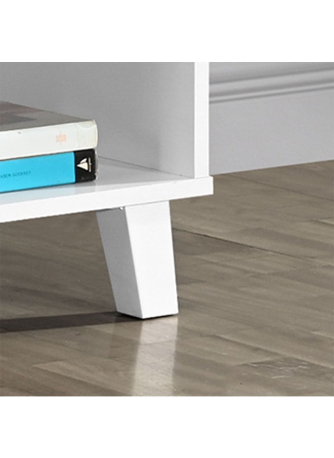 DANUBE HOME Supreme End Table Modern And Elegant Side Table For Living Room Stylish Accent Table Compact Storage Solution Durable And Sleek Home DÃ©cor For Any Space - White  - Image 5