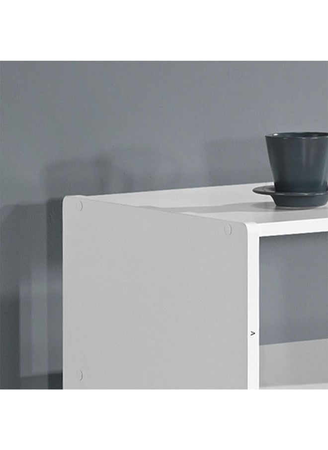 DANUBE HOME Supreme End Table Modern And Elegant Side Table For Living Room Stylish Accent Table Compact Storage Solution Durable And Sleek Home DÃ©cor For Any Space - White  - Image 2