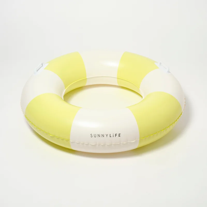 ساني لايف Slim Tube Pool Ring Tides Out Citrus Stripe