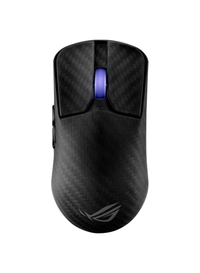 ROG P718 Harpe Ace Extreme Wireless Gaming Mouse, Carbon Fiber Shell, 47g Lightweight, AimPoint Pro 42K Optical Sensor, Optical Micro Switches, 8000Hz With ROG Polling Rate Booster, Tri-Mode Connectivity, Aura Sync, ROG SpeedNova Wireless Technology, Esports & FPS Gaming, Black | 90MP03U0-BMUA00 Black
