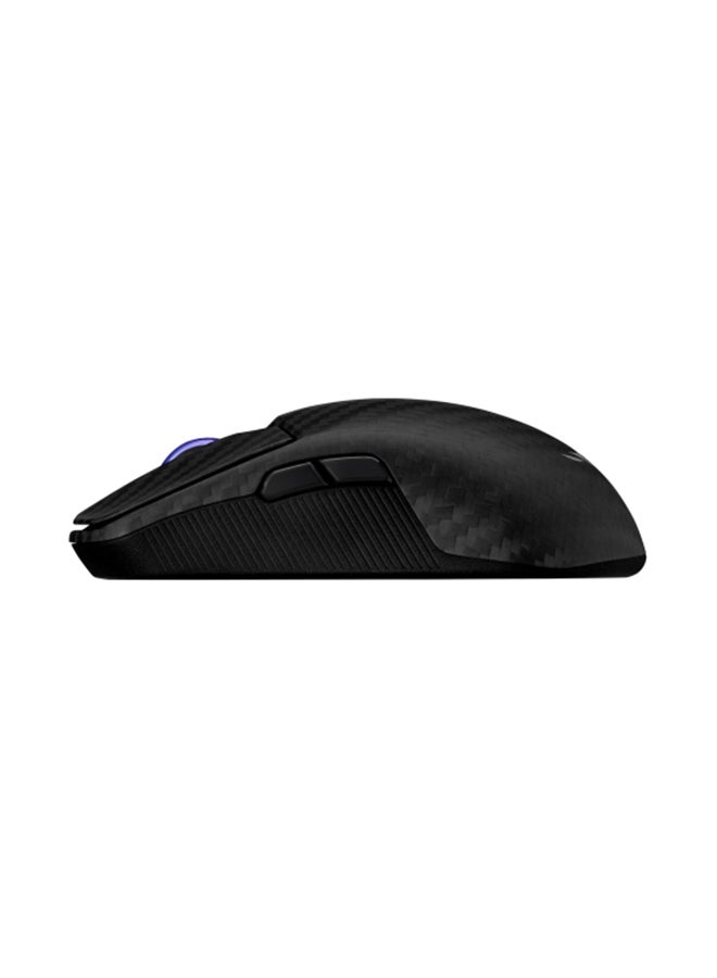 ASUS ROG P718 Harpe Ace Extreme Wireless Gaming Mouse, Carbon Fiber Shell, 47g Lightweight, AimPoint Pro 42K Optical Sensor, Optical Micro Switches, 8000Hz With ROG Polling Rate Booster, Tri-Mode Connectivity, Aura Sync, ROG SpeedNova Wireless Technology, Esports & FPS Gaming, Black | 90MP03U0-BMUA00 Black - Image 3