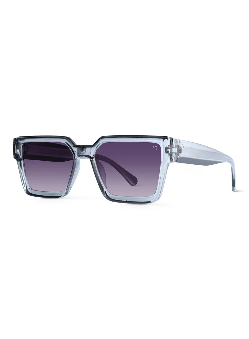 ووجلز Grey Polarized Wayfarer Sunglasses