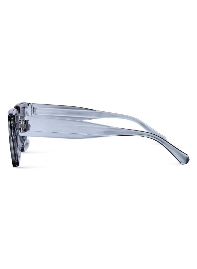 Woggles Grey Polarized Wayfarer Sunglasses  - Image 5