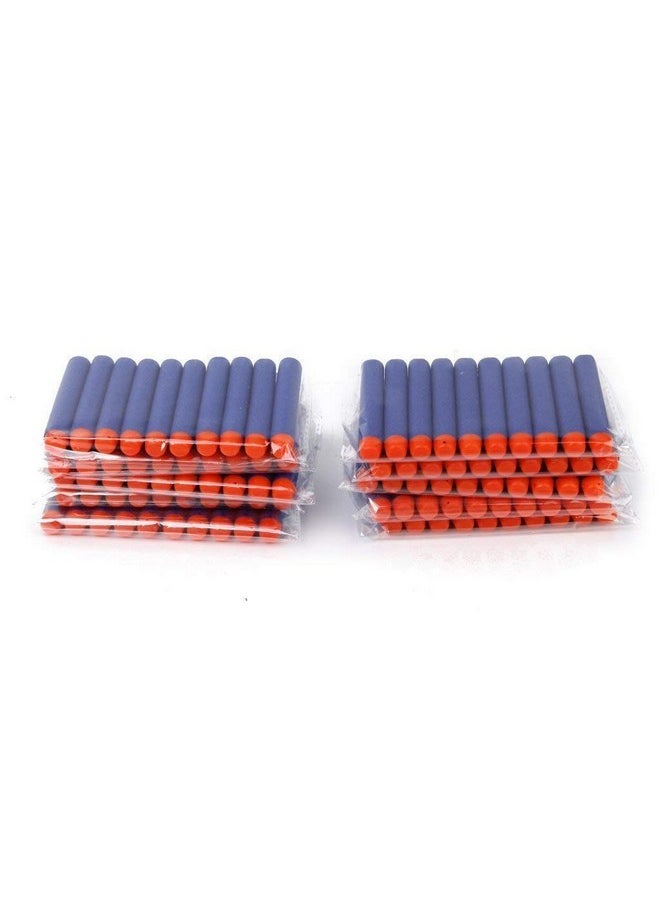 ZHENGTU Soft Foam Suction Bullets Darts for Toys Guns -Sticky Safe Bullets Compatible with N-Strike and Blaze Storm Blaster Guns (Pack of 100 Bullets)