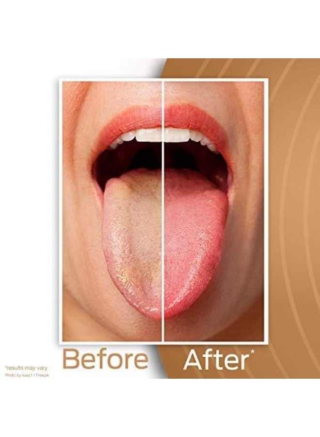 drTung's DrTungs Copper Tongue Scraper Tongue Cleaner for Adults Kids Helps Freshens Breath Easy to Use Comfort Grip Handle Comes with Travel Case Copper Tongue Scrapers 1 Count - Image 4