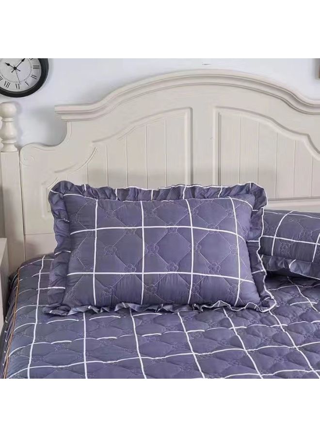 Thickened Pillowcase Pair Of Pillowcase Single One 48x 74cm Pillow Core Suit Pair Of Dormitory Home Dream Domain-Color:Geometric Life【】-Specifications:A Pair Of Zipper Pillowcases  - Image 1