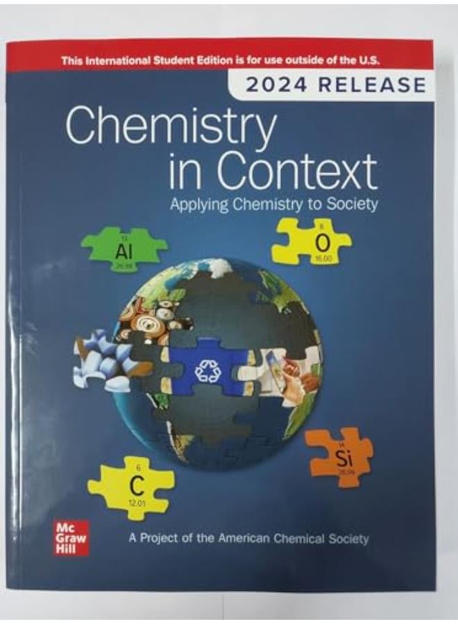 CHEMISTRY IN CONTEXT: 2024 RELEASE