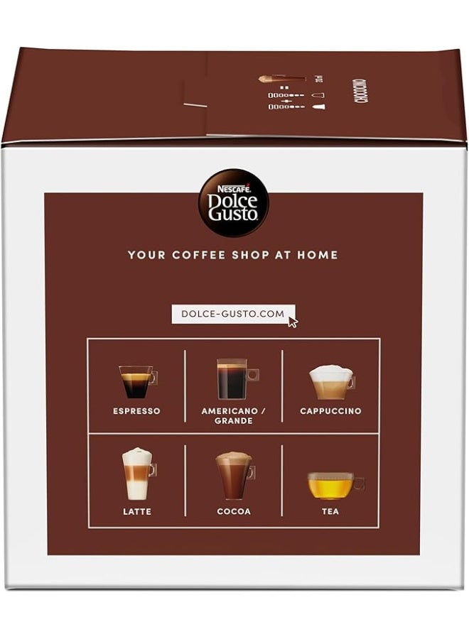 دولسي قوستو نسكافيه دولسي غوستو شوكوسينو 256 ج كؤوس صندوق - Image 2