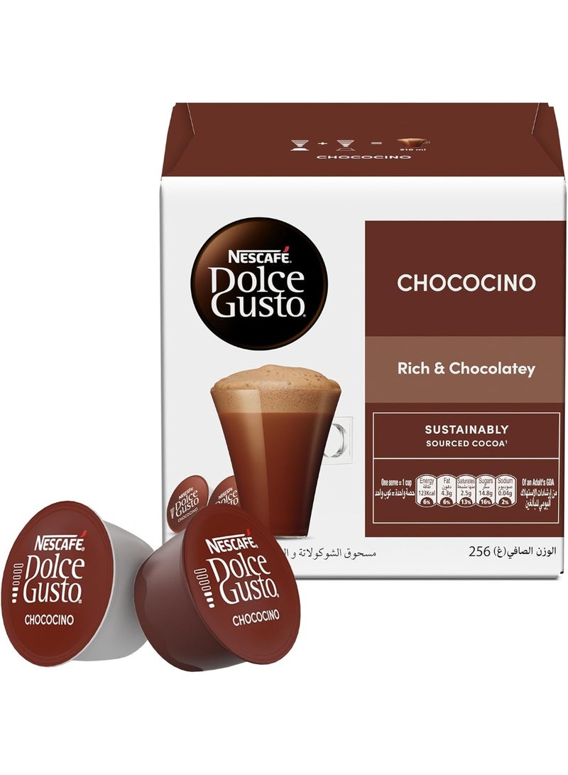 دولسي قوستو نسكافيه دولسي غوستو شوكوسينو 256 ج كؤوس صندوق - Image 4