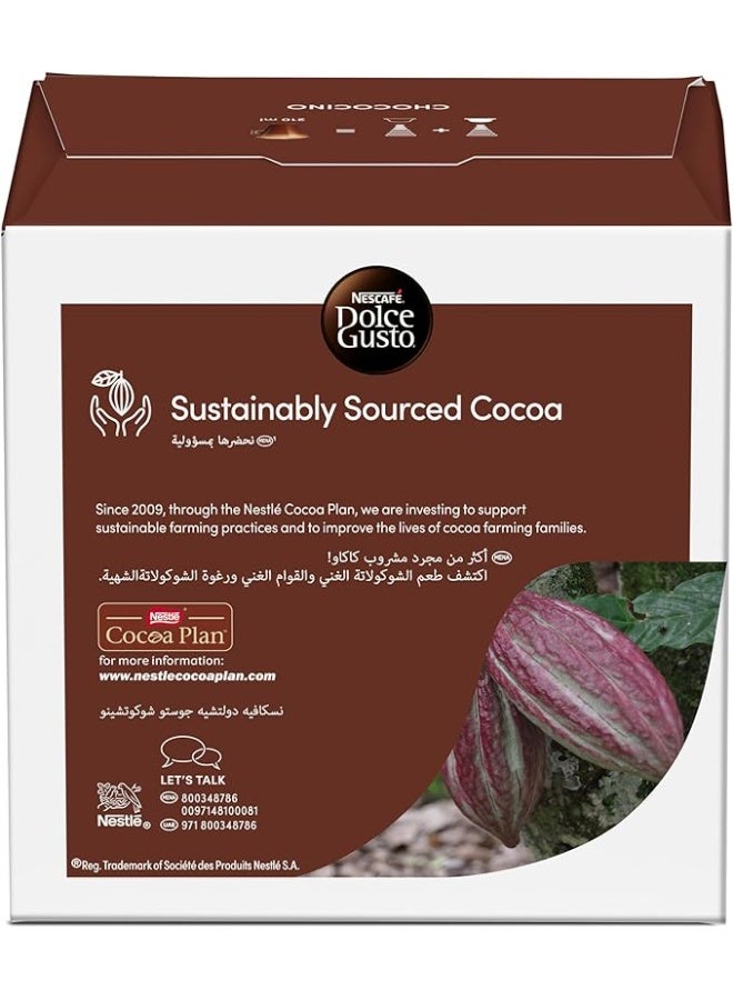 دولسي قوستو نسكافيه دولسي غوستو شوكوسينو 256 ج كؤوس صندوق - Image 5
