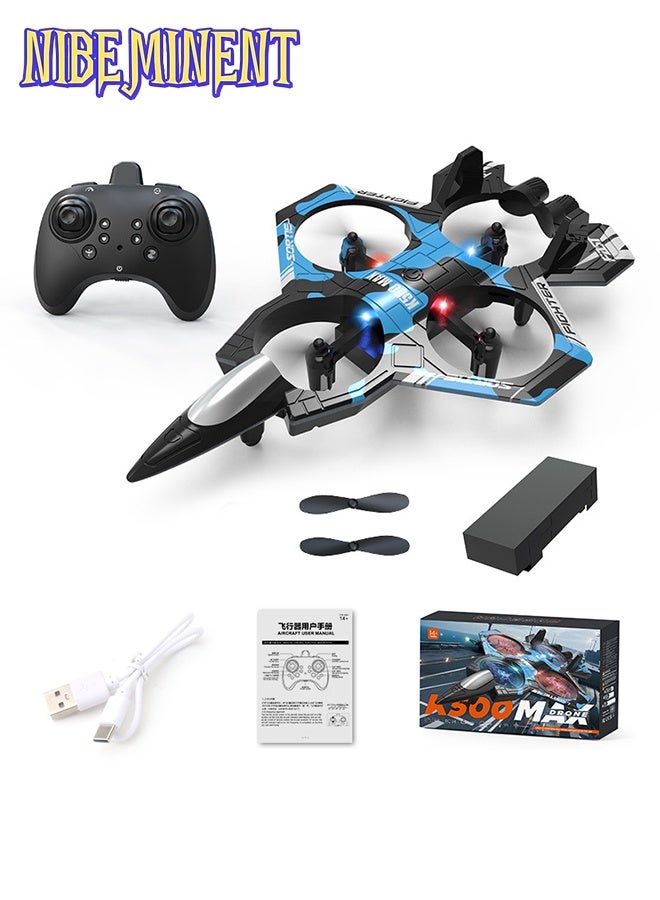 NIBEMINENT K500MAX RC Drone with 360° Flips, Throw Start, Altitude Hold, One-Key Speed Switch, Crash Resistant Design, RGB Lights, Headless Mode, 6-8 Minute Battery Life, 3m/s Max Speed, Usb Charging, Outdoor Flying, Stunt Enthusiasts, Drone For Flying - Image 2