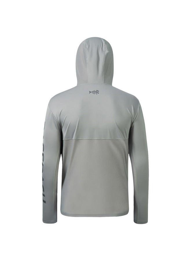 BASSDASH UPF 50+ Men's UV Sun Protection Long Sleeve Performance Fishing Hoodie Hooded Shirts - Image 2