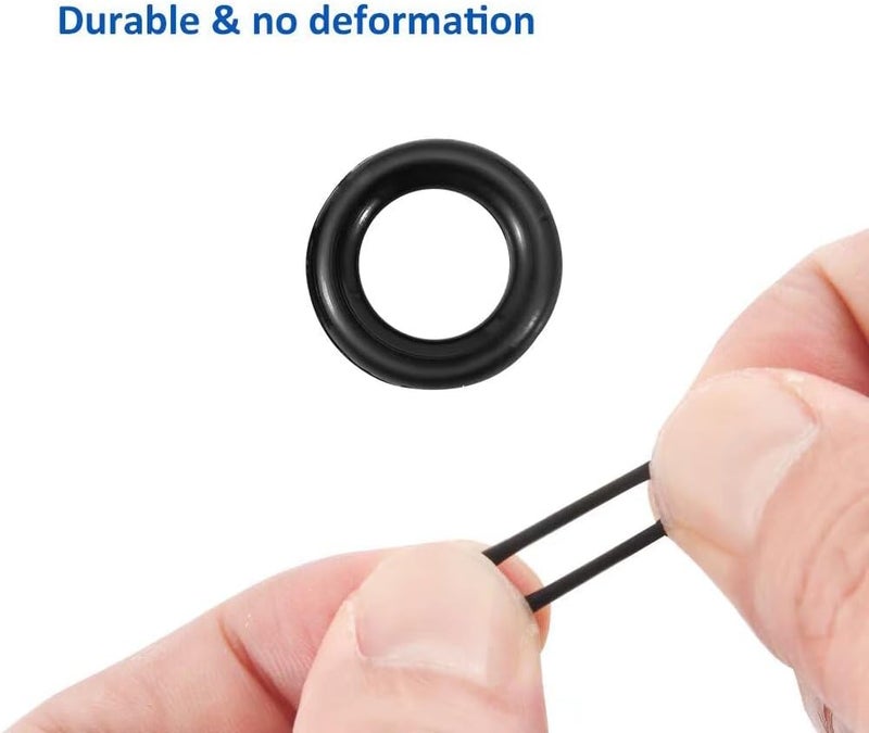 Fishfun Wacky Rig Tool with Silicone O Rings, 100Pcs for 3"-4" Senko Worms and 100Pcs for 5"-7" Worms. Easy Installation and Great Protection of Your Plastic Worms - Image 3