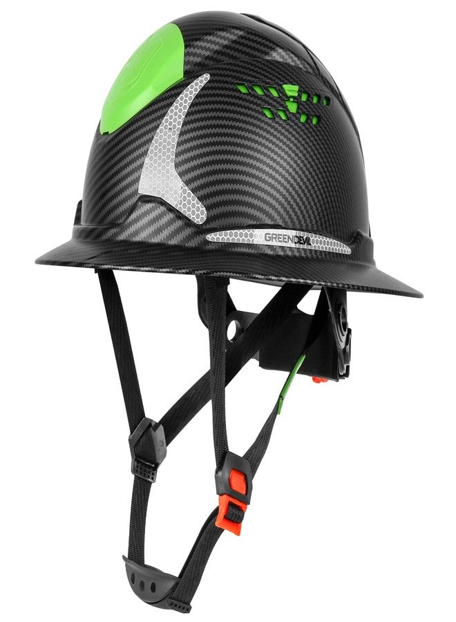 GREEN DEVIL Matrix Full Brim Hard Hat Vented Construction Safety Helmet OSHA Approved Cascos De Construccion Work Hardhat for Men&Women - Image 1