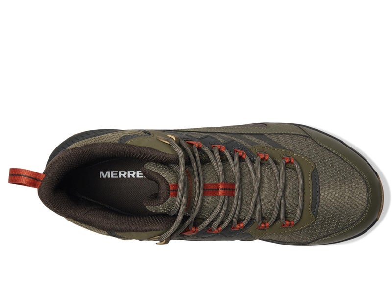 Merrell Men's Speed Strike 2 Mid Waterproof Hiking Boot, Olive, 9.0 - Image 2