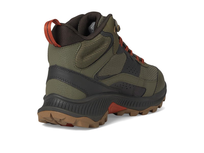 Merrell Men's Speed Strike 2 Mid Waterproof Hiking Boot, Olive, 9.0 - Image 5