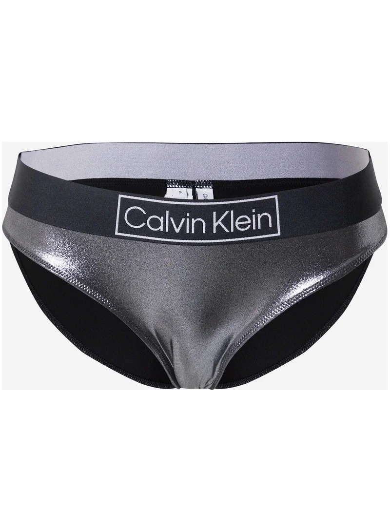 CALVIN KLEIN Logo Band Bikini Bottom