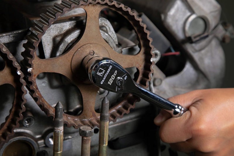 GEARWRENCH56 Pc 38 Drive 6 Pt 120XP Mechanics Tool Set Standard Deep SAEMetric 80550P - Image 3