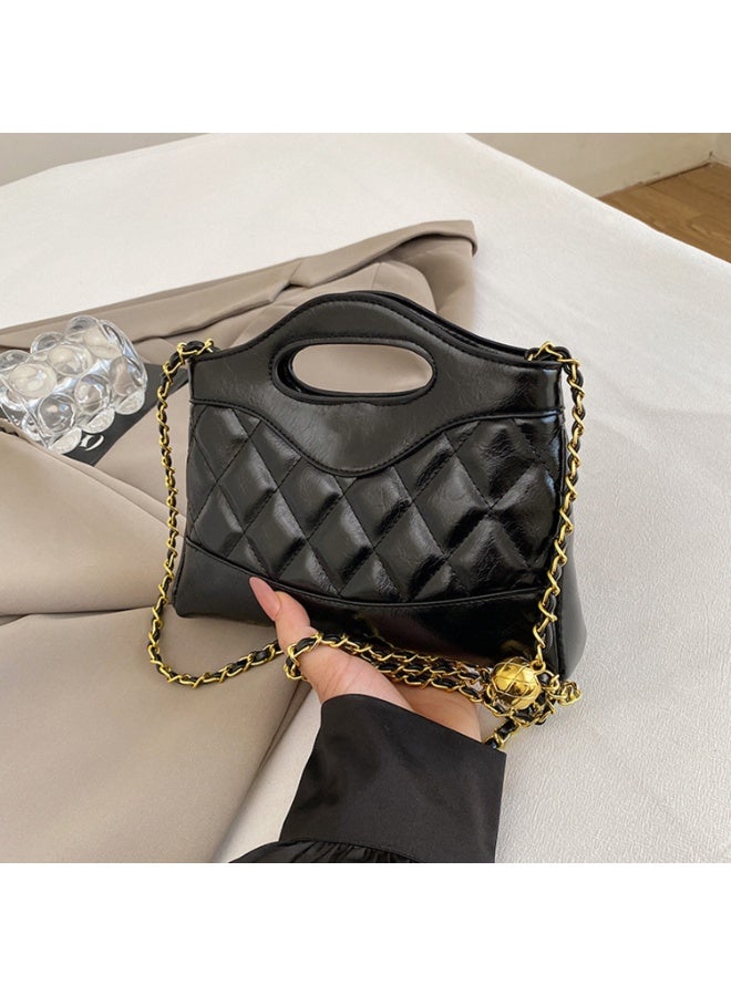 Women Handbag, Quilted Shoulder Bag, Chain Crossbody Bag, Fashion Envelope Purse, PU Leather Tote,Daily Casual Handbag, Luxury Style, Gift for Her - Image 1