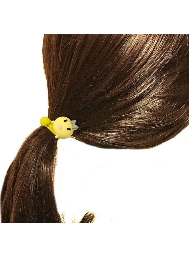 Bowbear Toddler Girls 18-Piece Funny Faces Ponytail Holders - Image 3