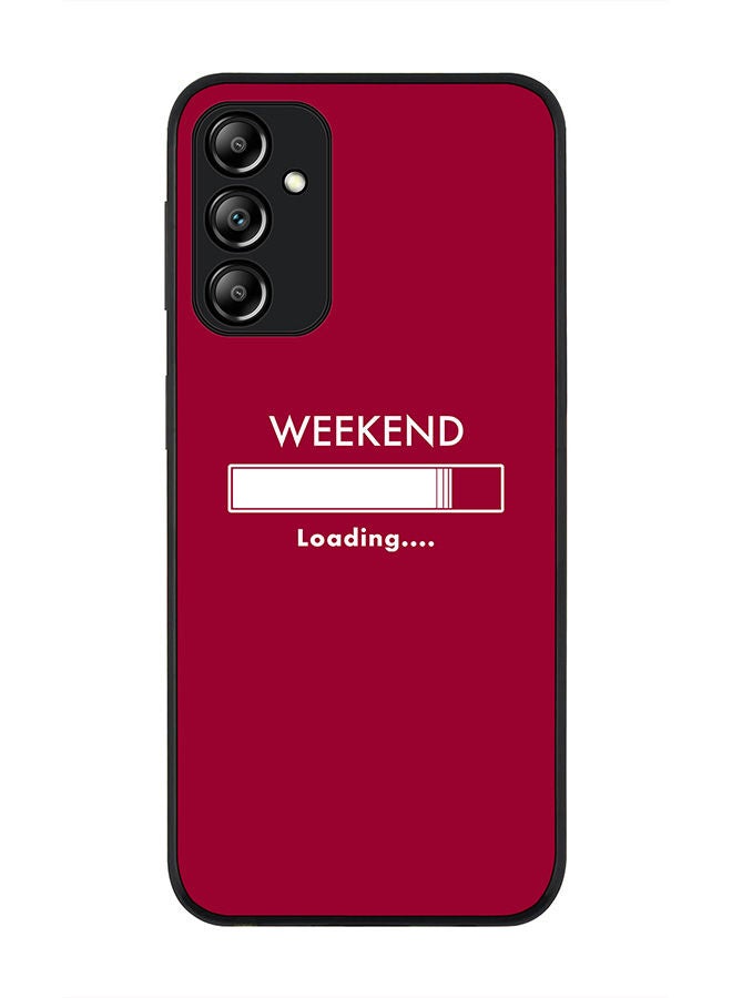 Stylizedd Rugged Black edge case for Samsung Galaxy A24 4G Slim fit Soft Case Flexible Rubber Edges Anti Drop TPU Gel Thin Cover - Weekend loading - Image 1